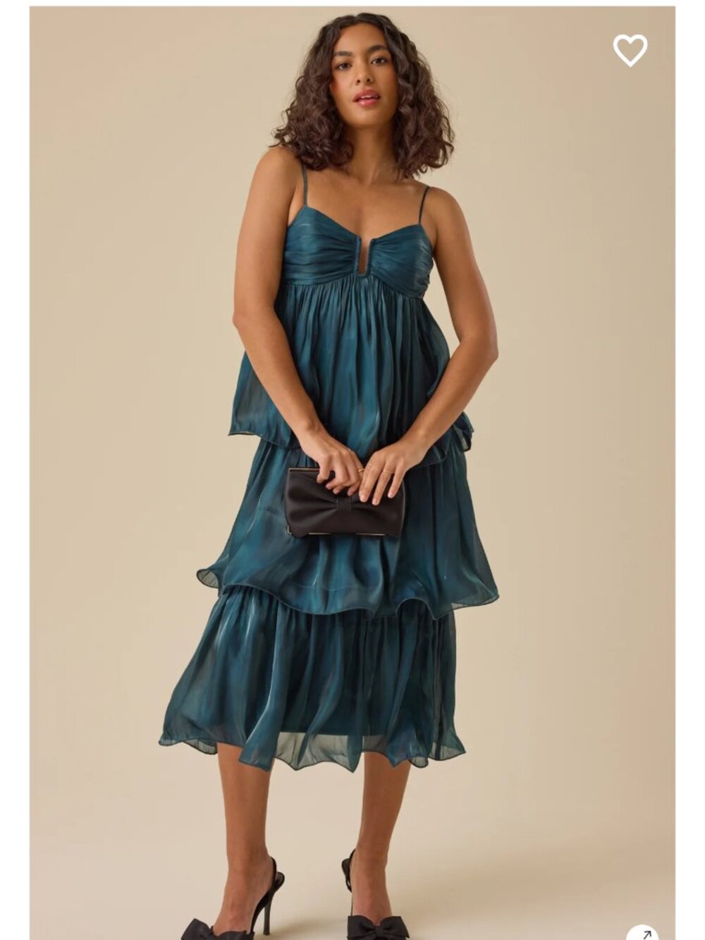 Altar'd State Calypso Tiered Maxi Dress NWT